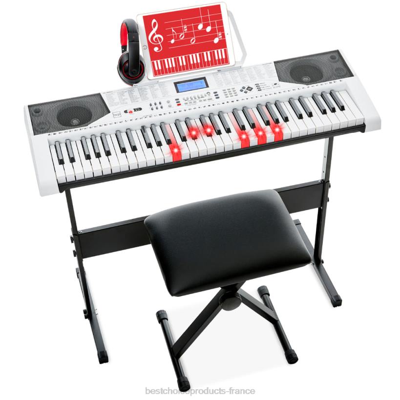 88-Key Weighted Full Size Digital Piano Set w/ U-Stand, 3 Sustain Peda –  Best Choice Products